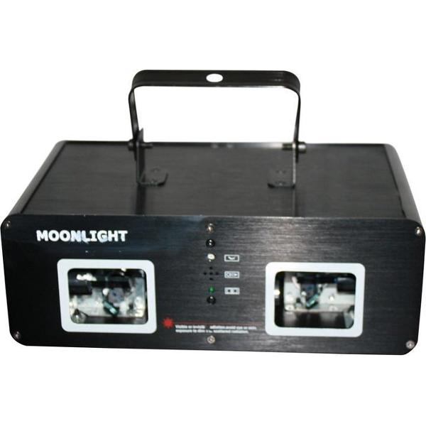 Lasershow disco laser 2 head Rood/Groen (Moonlight)