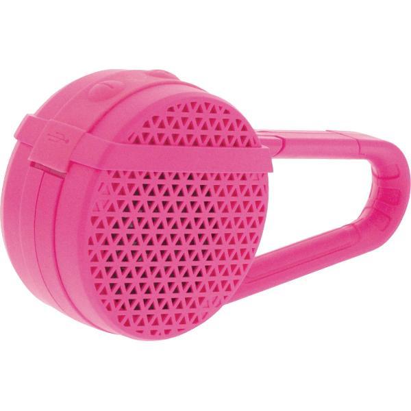 Sweex mini Bluetooth speaker met clip - roze