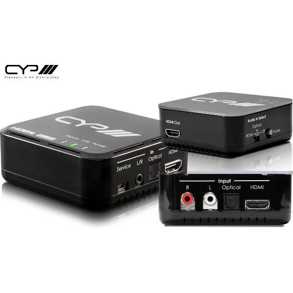 CYP AU-11CA HDMI Audio Embedder 4K en 3D Ondersteuning
