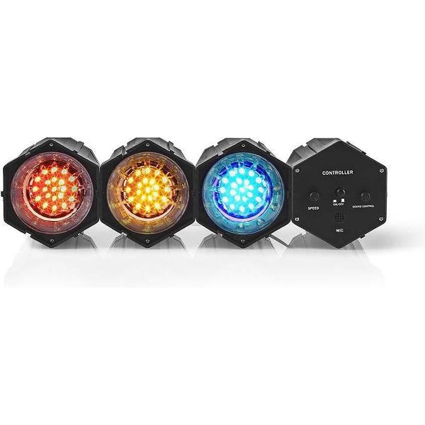 Discolamp met Spots | Multicolour | met 63 LEDs