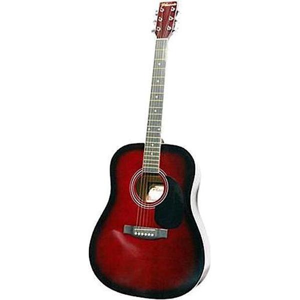 Gitaar Phoenix western 001 4/4 winered sun