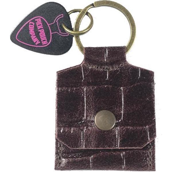 Pick Pouch - New York Brown Croco