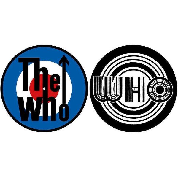 The Who Platenspeler Slipmat Target Multicolours