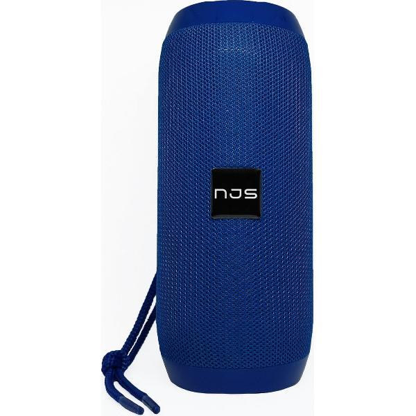 NJS 017 - Bluetooth speaker - Muziek box - Draadloos - 10 watt - Blauw