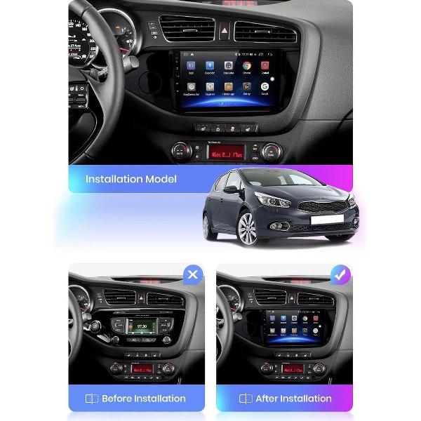 Kia Ceed 2012-2018 Android 10 navigatie en multimediasysteem autoradio 1+16GB