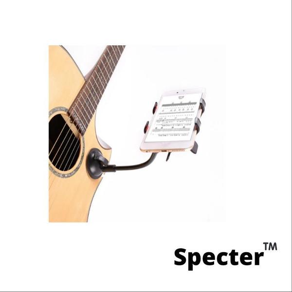 Specter Telefoonhouder Voor Gitaar Gemakkelijk Spelen Via Je Telefoon