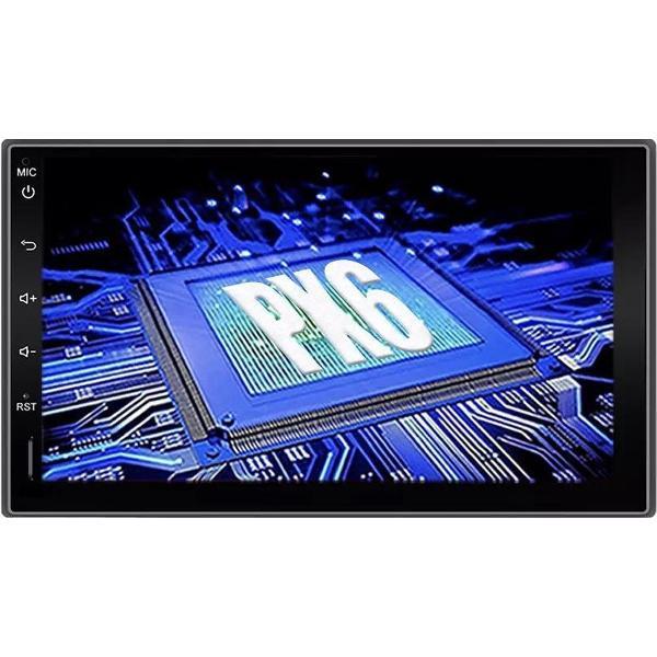 PX6 Android 10 Universeel navigatie en multimediasysteem 4+64GB Bluetooth USB WiFi