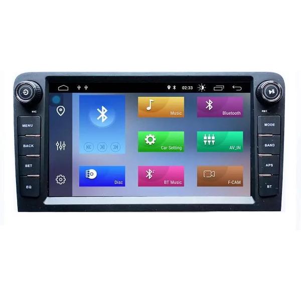 GRATIS CAMERA! Audi A3 8inch Android 10 navigatie en multimediasysteem 2+32GB DVD Speler Bluetooth USB WiFi CarPlay