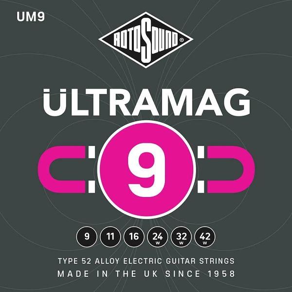 Snarenset elektrische gitaar Rotosound Ultramag UM9