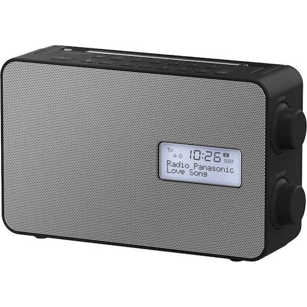 Panasonic RF-D30BTEG-K Keukenradio DAB+, FM DAB+, FM, Bluetooth, AUX Wekfunctie, Spatwaterbestendig Zwart