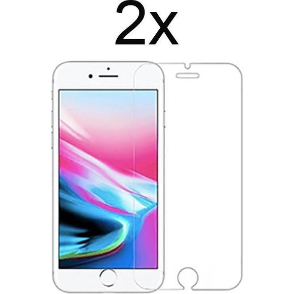 iPhone SE 2020 Screenprotector - Beschermglas Apple iPhone 7/8 Screenprotector - iPhone 6/6S Screen Protector Glas - 2 stuks