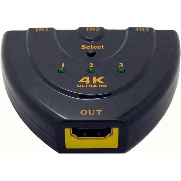 Garpex® HDMI Switch - Splitter - 3 Poorts - HDTV 1080P