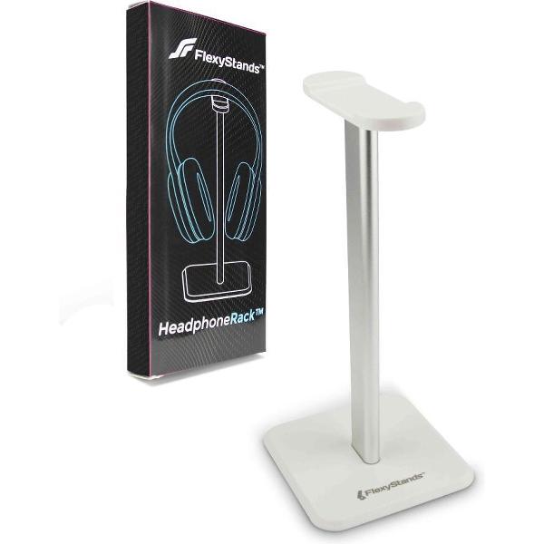 FlexyStands™ - Koptelefoon Houder (Wit) | Koptelefoon houder standaard | Headset stand | Headset houder | Koptelefoon hanger | Koptelefoon stand