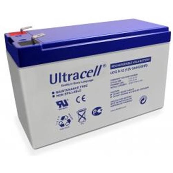 UltraCell UCG9-12 Deep Cycle 12V 9000mAh GEL accu