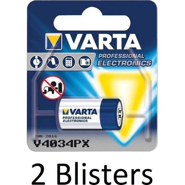 2 stuks (2 blisters a 1 st) Varta V4034PX batterij