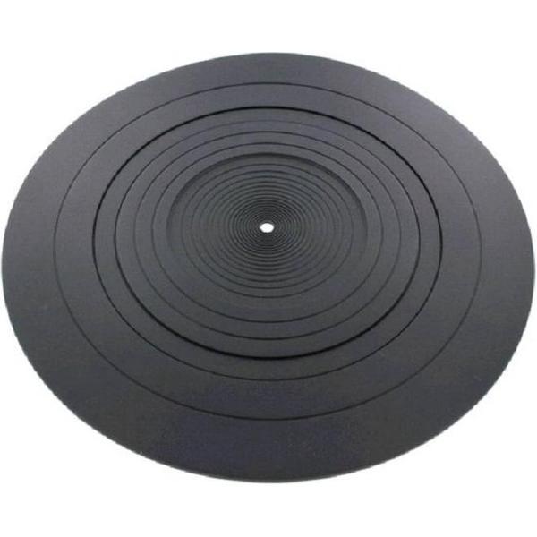 Rubber turntable mat