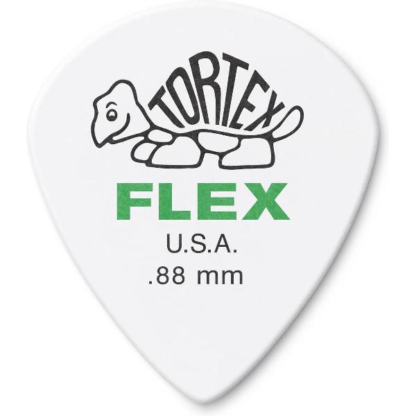 Dunlop Tortex Flex Jazz III 0.88 mm Pick 6-Pack Jazz plectrum