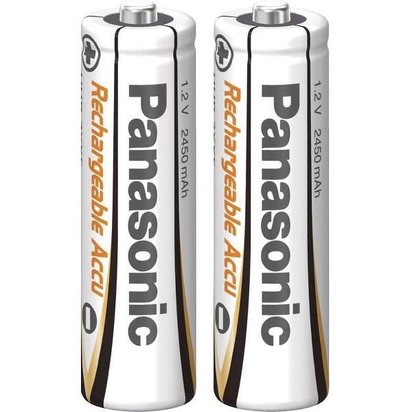 Panasonic EVOLTA oplaadbare NiMH BatteriesMignon (AA) 2450mAh, 2-stuks