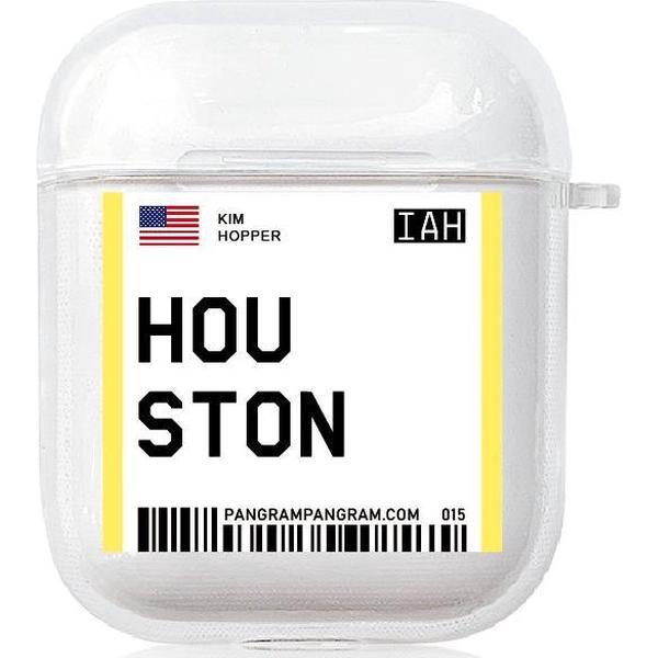 AirPods Case Cover City - Bescherm hoes - Houston - Geschikt voor Apple AirPods 1 & 2 - gerrey.
