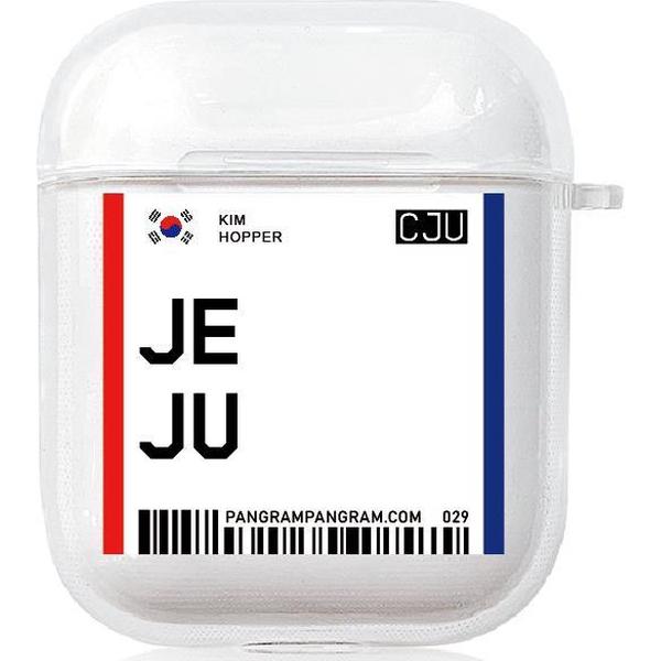 AirPods Case Cover City - Bescherm hoes - Jeju - Geschikt voor Apple AirPods 1 & 2 - gerrey.