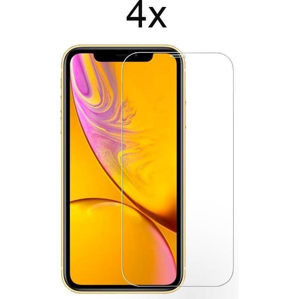 iPhone 11 Pro Max Screen Protector - Beschermglas iPhone XS Max Screenprotector Glas - 4 stuks