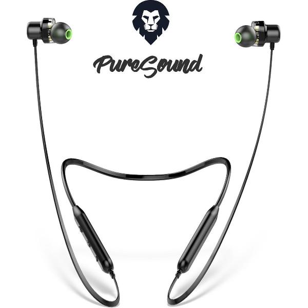 In-ear oordopjes met Dual Driver - Encore Pure Sound - Europees merk - Bluetooth 4.2 – Intensieve sport en dagelijks leven - koptelefoon compatibel met Apple, Android, Windows : tablet, smartphone, tv, computer