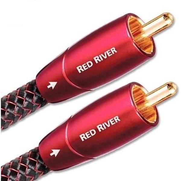 AudioQuest 0.5m Red River RCA audio kabel 0,5 m Zwart
