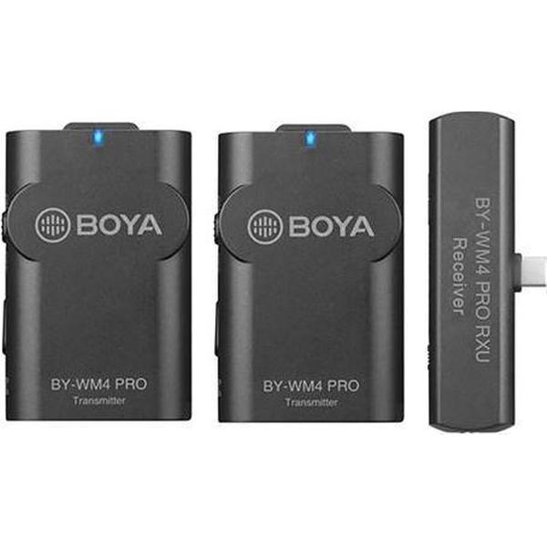 Boya - Microphone BY-WM4 Pro K6 Lavalier x2 Wireless USB-C