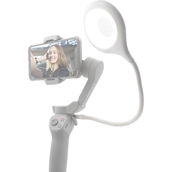 STARTRC Live-uitzending Flex USB LED-fotografie Zelfontspanner Invullicht voor DJI Mobile 3 (wit)
