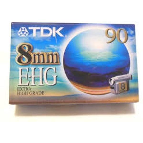 TDK 90 E-HG Extra High Grade Tape 8mm