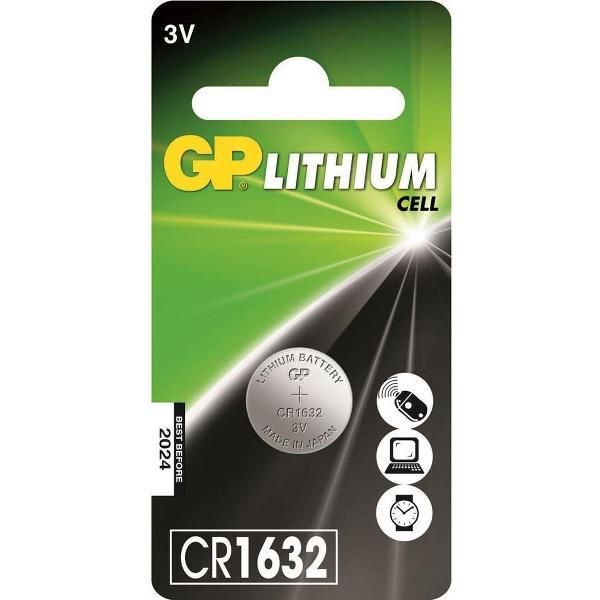 Gp Knoopcelbatterij Cr1632 Lithium 3v Zilver
