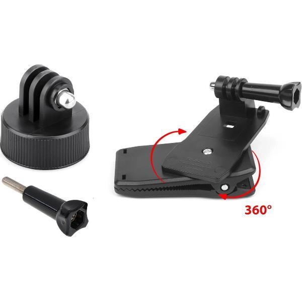 360 graden klem + Fles / Bottle adapter voor GoPro