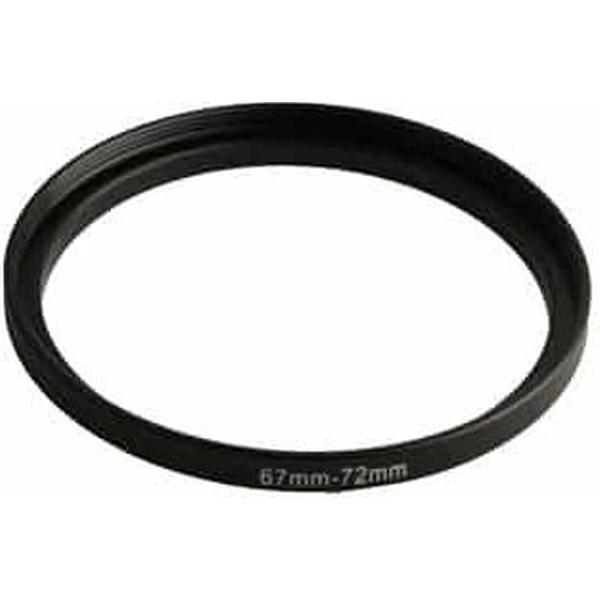 67 mm-72 mm lensstapring (zwart)