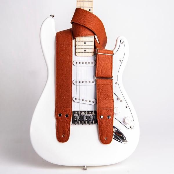 Rock 'n Soul - Gitaarband - Pina 5 Canela - Vegan - Handgemaakt van Pinatex