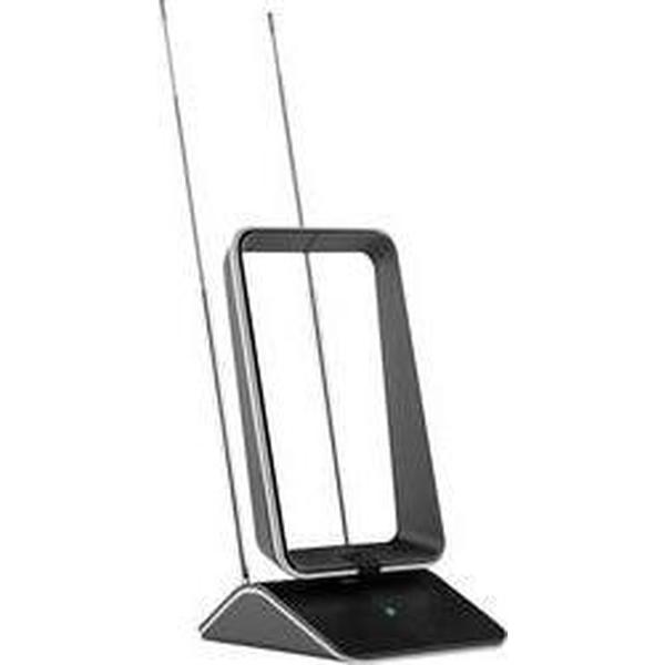 One For All SV 9465 Actieve DVB-T/T2 telescoopantenne Binnen Zwart