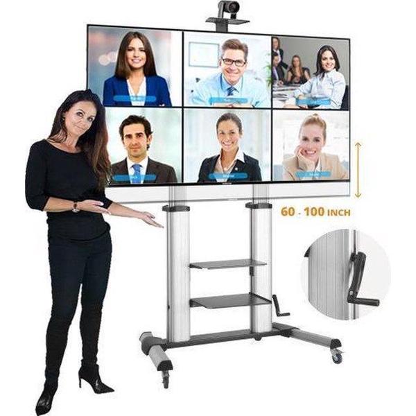 TV standaard 85 inch met draaihendel