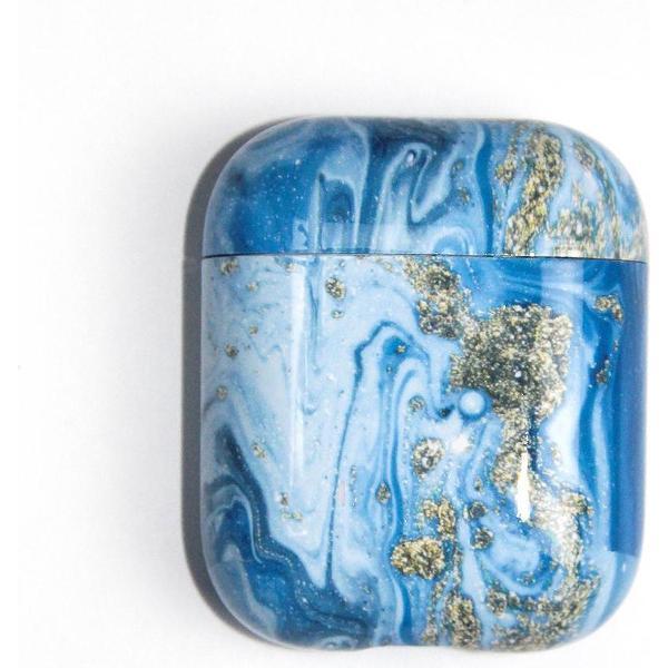 Golden Ocean Marmer - AirPods Case - AirPods 1 en 2