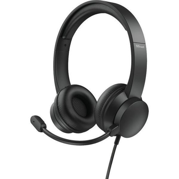 Trust HS-200 On-Ear USB Headset - BUSINESS MODEL