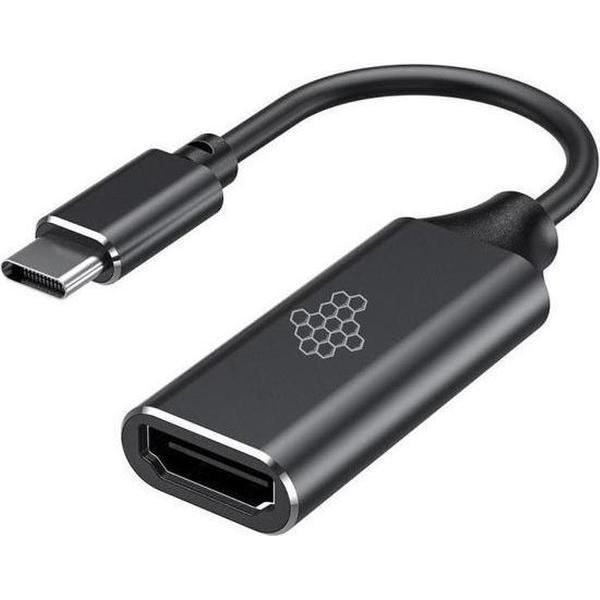 Bee's - USB C naar HDMI - USB-C HUB - 4K - USB C Adapter - USB C HDMI - USB-C - Zwart