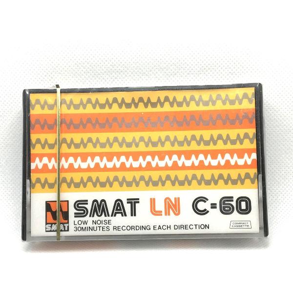 SMAT LN C-60 bias normal Cassettebandje (1976-78)- Uiterst geschikt voor alle opnamedoeleinden / Sealed Blanco Cassettebandje / Cassettedeck / Walkman.