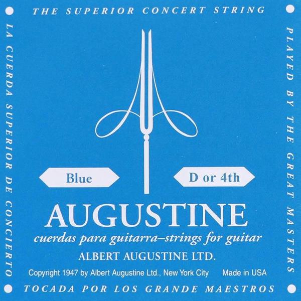 Snaar klassieke gitaar D-4 Augustine Blue Label AUBLU-4