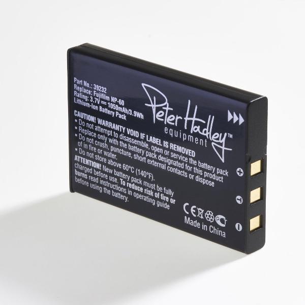 Camera-accu NP-60 voor Fujifilm - Origineel Peter Hadley