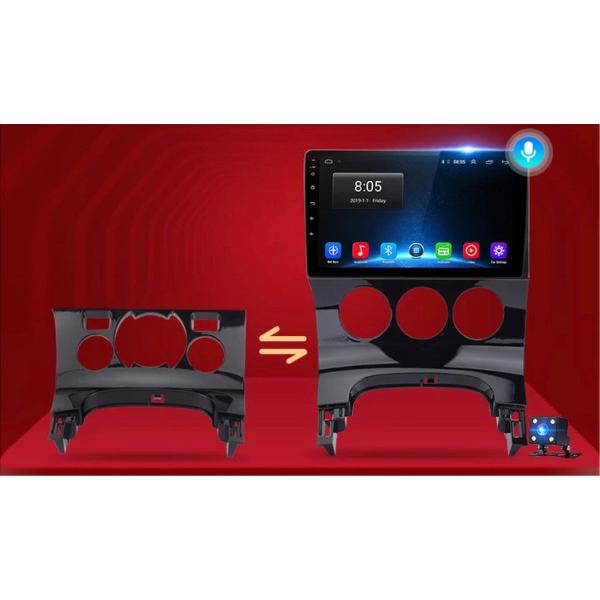 GRATIS CAMERA! Peugeot 3008 2009-2016 Android 10 navigatie en multimediasysteem Bluetooth USB WiFi 1+16GB