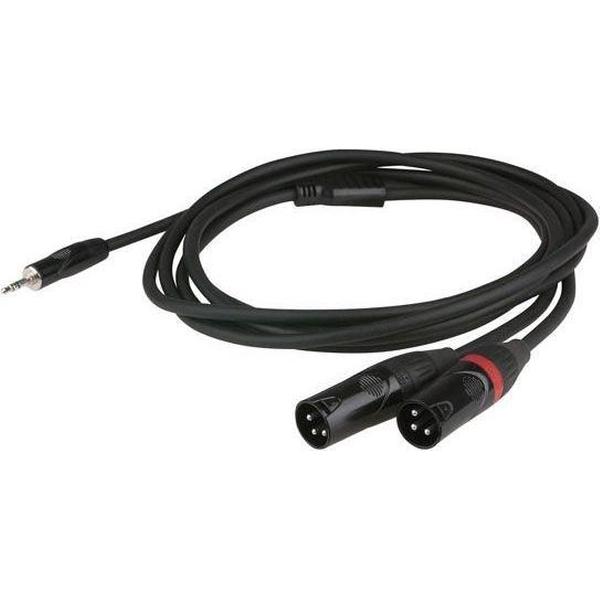 DAP FLX463 - Stereo Mini Jack -> 2x XLR (male)