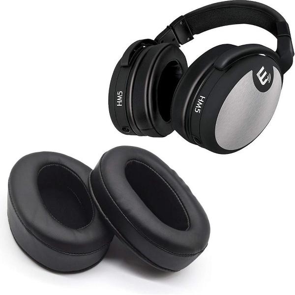 Luxe Lederen Oorkussen Set Voor Audio Technica ATH-M50X M50 M50xBT M30x M10 M20X MSR7NC A900X AD900x 900 M40X R70x BPSH1 M40FS PRO700 AD700X MSR7 - Koptelefoon Earpads - Oor Kussens - Ear Pads - Oorkussens Met Memory Foam Binnenlaag - Zwart