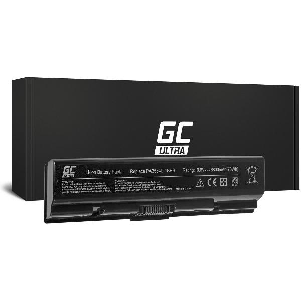 ULTRA Batterij voor Toshiba Satellite A200 A300 A500 L200 L300 L500 / 11,1V 6800mAh