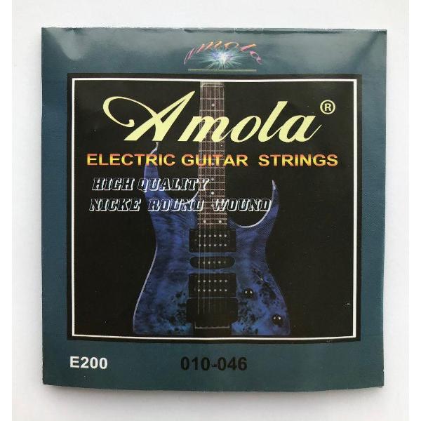 Amola Rock gitaar snaren elektrisch - set 6 stuks