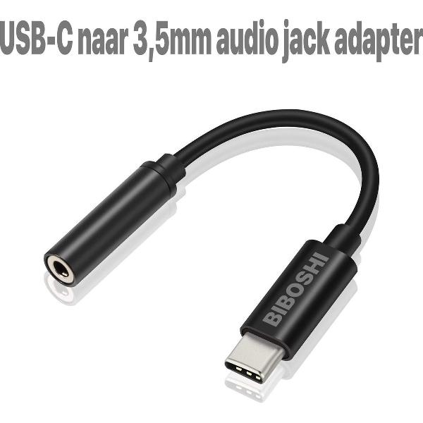 Biboshi - USB Type-C naar Jack 3.5mm AUX