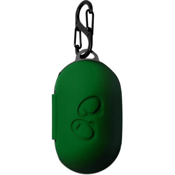 KELERINO. Hoesje voor Samsung Galaxy Buds - Fullcover - Groen