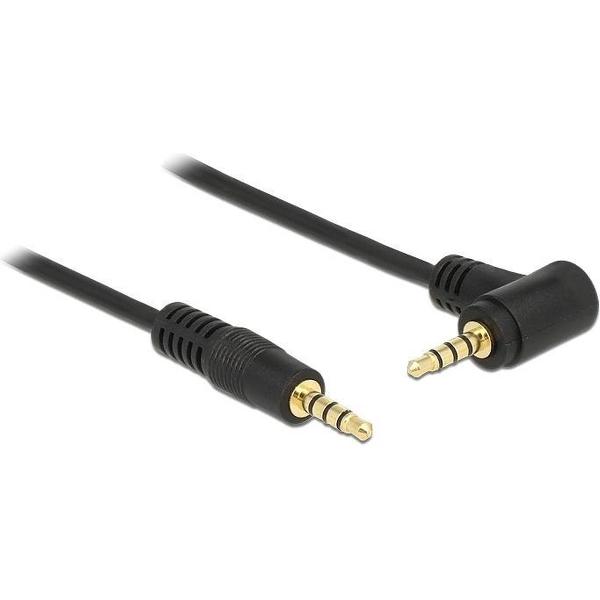 DeLOCK 84740 2m 3.5mm 3.5mm Zwart audio kabel